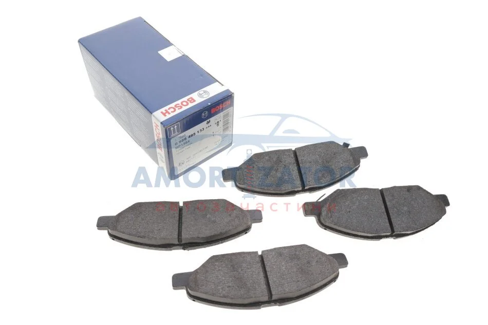ГАЛЬМІВНІ КОЛОДКИ, ДИСКОВІ 0 986 495 133 BOSCH 0986495133 (фото 1)