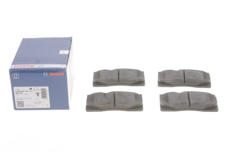 ГАЛЬМІВНІ КОЛОДКИ, ДИСКОВІ 0 986 495 138 BOSCH 0986495138