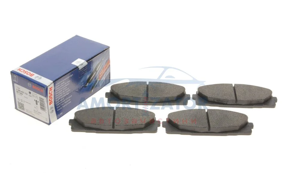 Колодки гальмівні дискові BOSCH 0986495152 (фото 1)