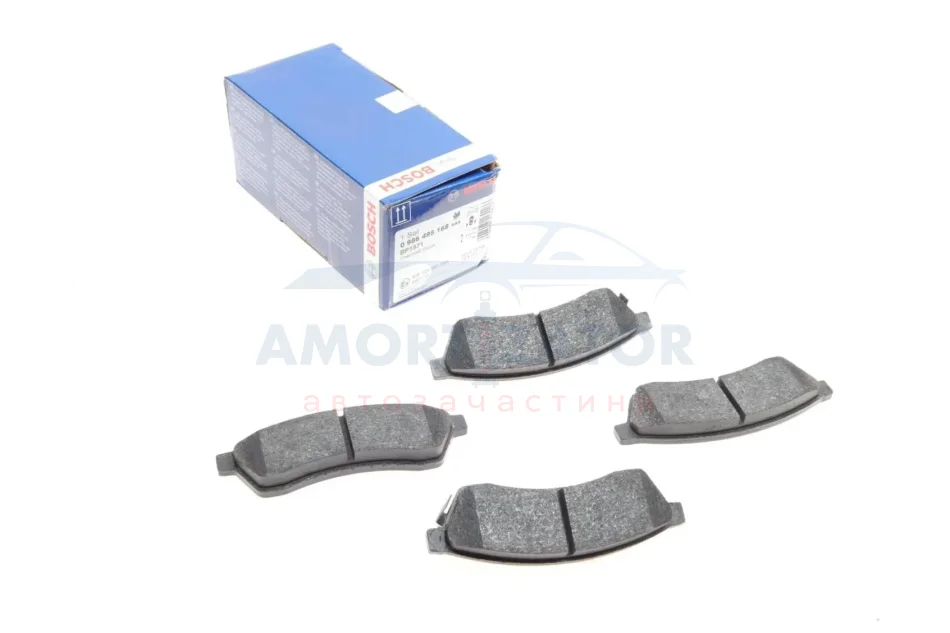 Гальмівні колодки BOSCH 0 986 495 168 (фото 1)