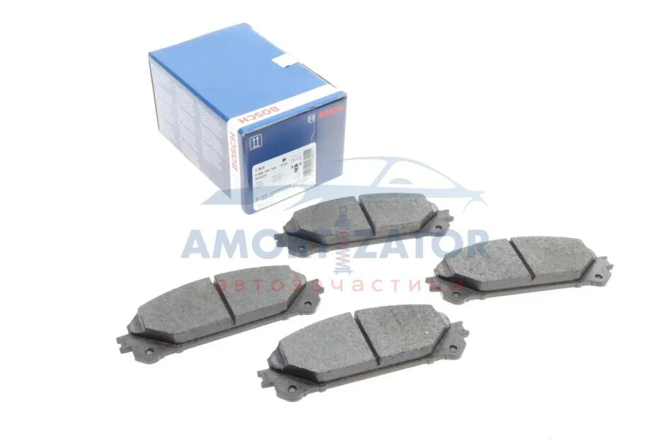ГАЛЬМІВНІ КОЛОДКИ, ДИСКОВІ BOSCH 0 986 495 169 (фото 1)