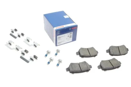 Комплект гальмівних колодок з 4 шт. дисків BOSCH 0 986 495 319