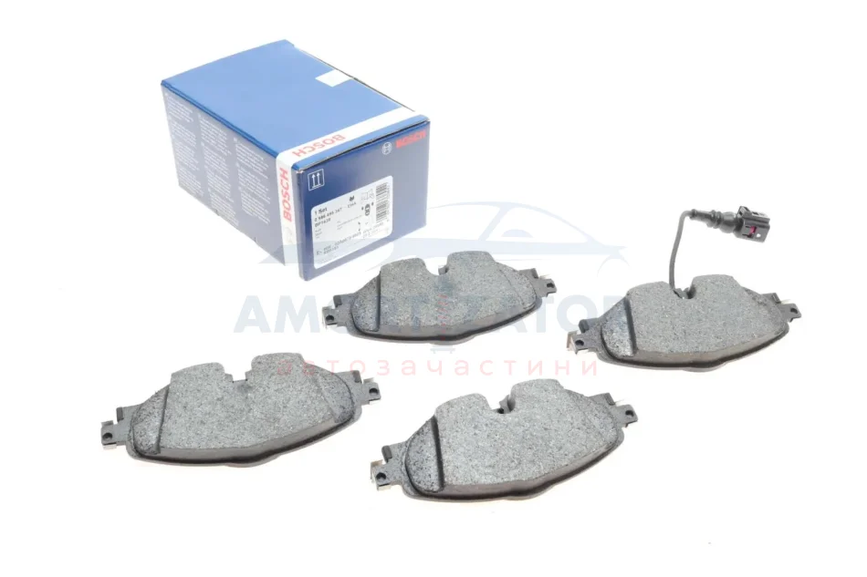 ГАЛЬМІВНІ КОЛОДКИ, ДИСКОВІ BOSCH 0 986 495 347 (фото 1)