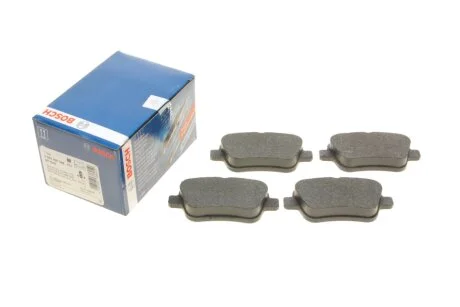 Комплект гальмівних колодок з 4 шт. дисків BOSCH 0 986 495 348