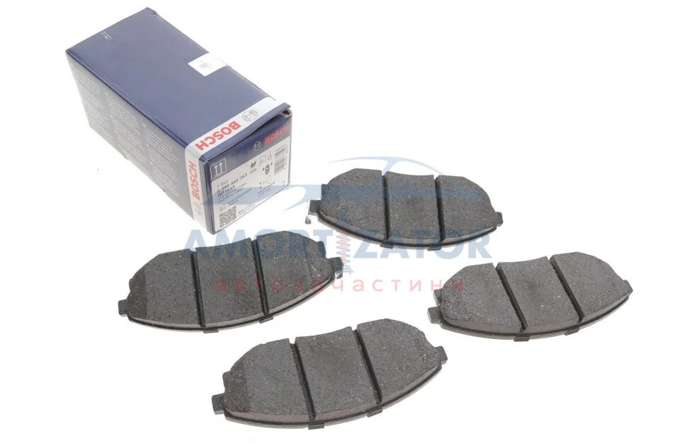ГАЛЬМІВНІ КОЛОДКИ, ДИСКОВІ 0 986 495 353 BOSCH 0986495353 (фото 1)