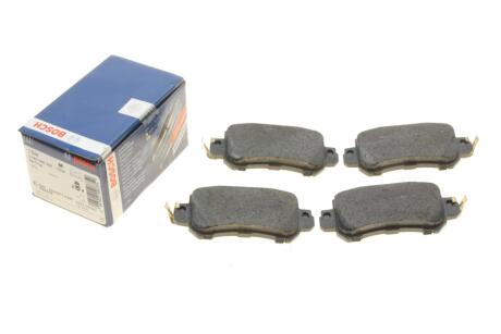 Комплект гальмівних колодок з 4 шт. дисків BOSCH 0 986 495 368