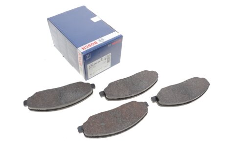 Комплект гальмівних накладок, дискове гальмо BOSCH 0986495406