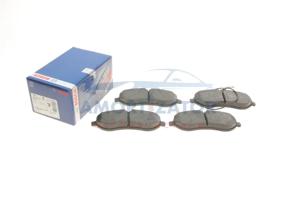 ДИСКОВI КОЛОДКИ ПЕРЕДНI PREMIUM2 BOSCH 0 986 495 460 (фото 1)