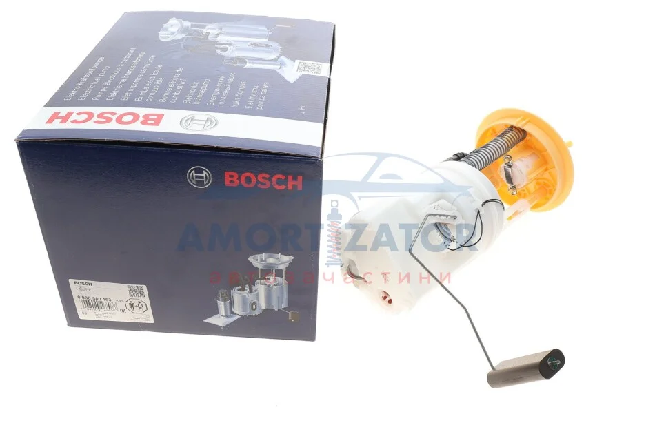 Електробензонасос SMART (вир-во Bosch) BOSCH 0 986 580 163 (фото 1)