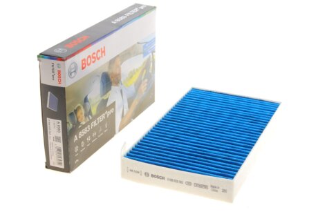 ФІЛЬТР САЛОНУ З АКТИВОВАНИМ ВУГІЛЛЯМ PRO 0 986 628 583 BOSCH 0986628583