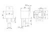 Реле 12V 30A (4-х конт) BOSCH 0986AH0081 (фото 5)