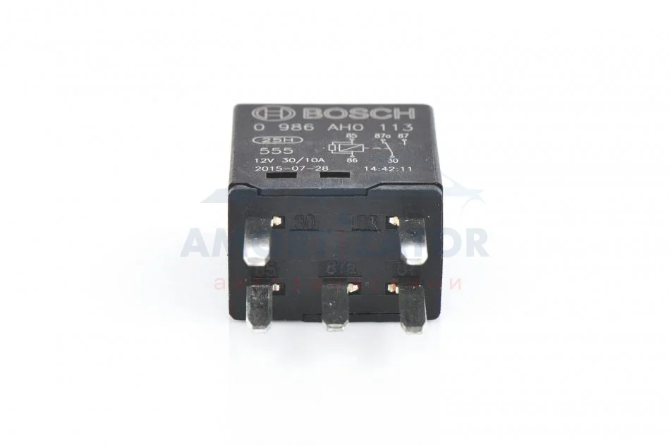 Реле багатофункціональне 12V, 30A, 5 пол. BOSCH 0986AH0113 (фото 1)