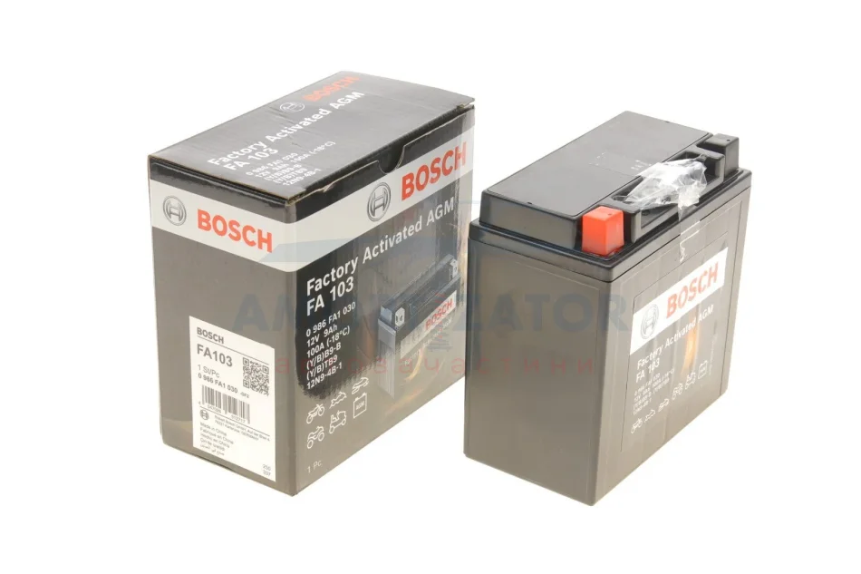 Мотоакумулятор BOSCH 0986FA1030 (фото 1)