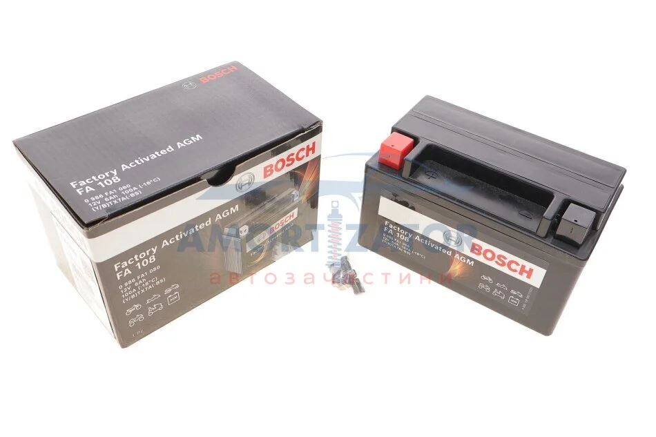 СВИНЦЕВА АКУМУЛЯТОРНА БАТАРЕЯ BOSCH 0986FA1080 (фото 1)