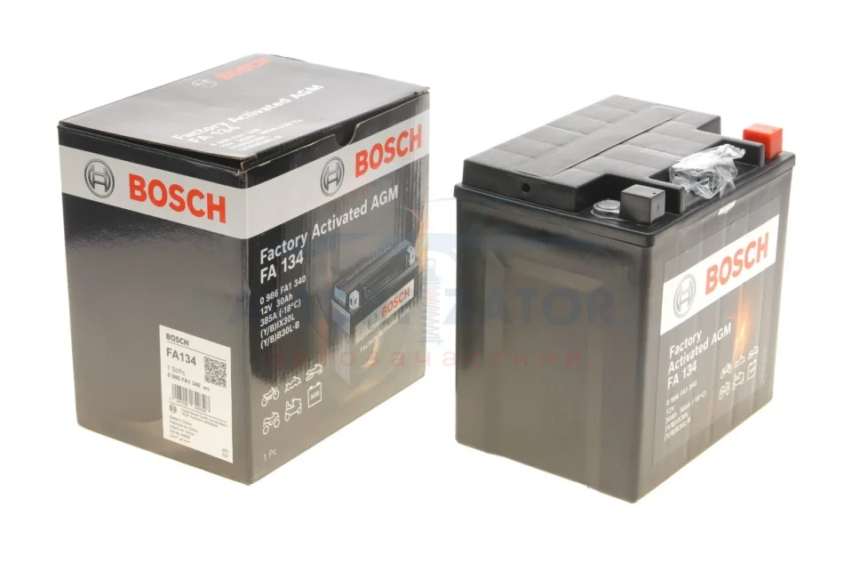 СВИНЦЕВА АКУМУЛЯТОРНА БАТАРЕЯ 0 986 FA1 340 BOSCH 0986FA1340 (фото 1)