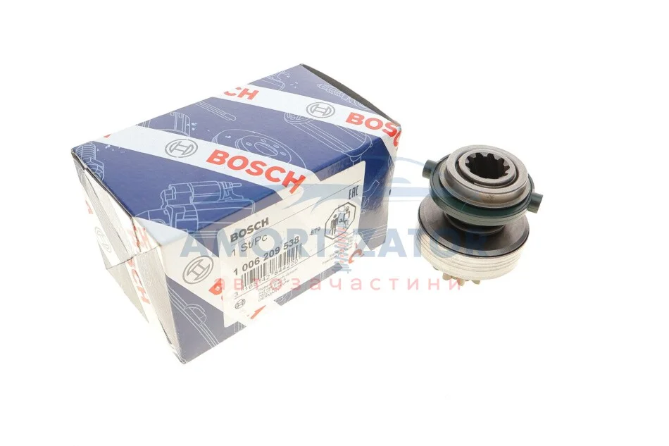 Бендикс стартера BOSCH 1 006 209 538 (фото 1)
