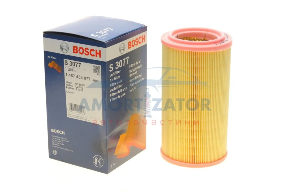 ПОВІТРЯНИЙ ФІЛЬТР BOSCH 1 457 433 077 (фото 1)