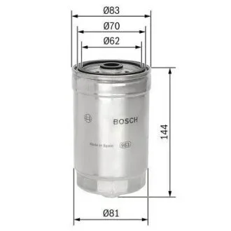 ПАЛИВНИЙ ФІЛЬТР ДИЗ BOSCH 1 457 434 314
