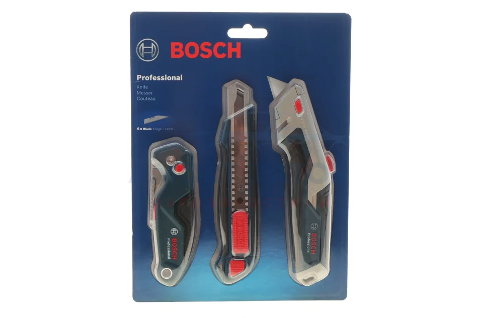 Набір з 3 професійних ножів BOSCH 1600A027M4 (фото 1)