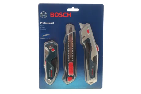 Набір з 3 професійних ножів BOSCH 1600A027M4