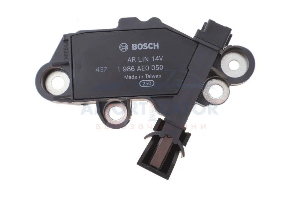 Регулятор напруги (14V) PORSCHE BOXSTER, CAYMAN 2.7 04.12-05.16 BOSCH 1986AE0050 (фото 1)