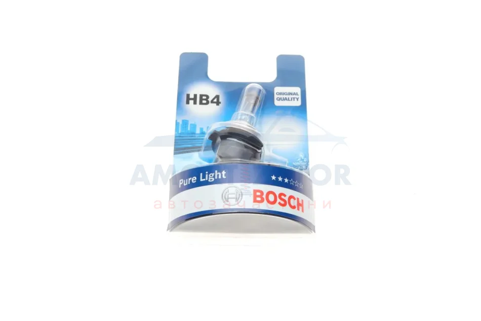 Лампа розжарювання HB4 12V 51W P22d (вир-во Bosch) BOSCH 1 987 301 063 (фото 1)
