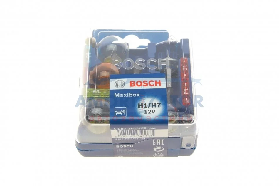ЛАМПА H1/H7 MAXIBOX12V BOSCH 1 987 301 120 (фото 1)