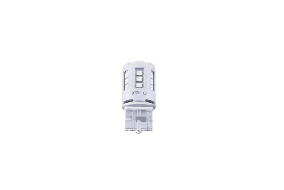 Автолампа світлодіодна W21/5W 12V 2,5W LED RED к/т 2 шт BOSCH 1987301525 (фото 1)