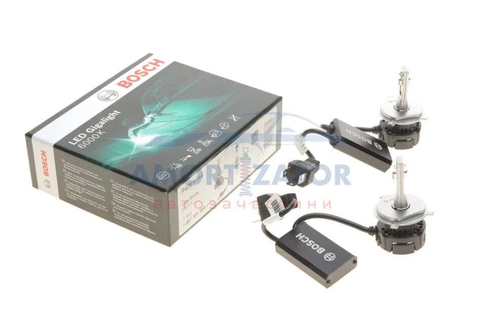 Автолампа світлодіодна LED 12V H4 30W BOSCH 1 987 301 554 (фото 1)