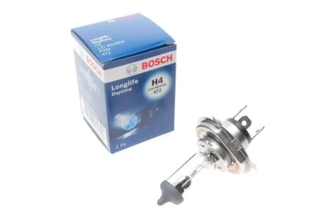 ЛАМПА H4 DAYTIME 12V W-V BOSCH 1987302048