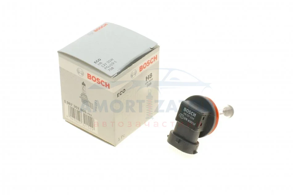 Лампа розжарювання H8 12V 35W PGJ19-1 ECO (вир-во Bosch) BOSCH 1 987 302 805 (фото 1)