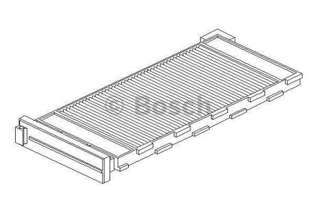 Фільтр салону BOSCH 1987431118