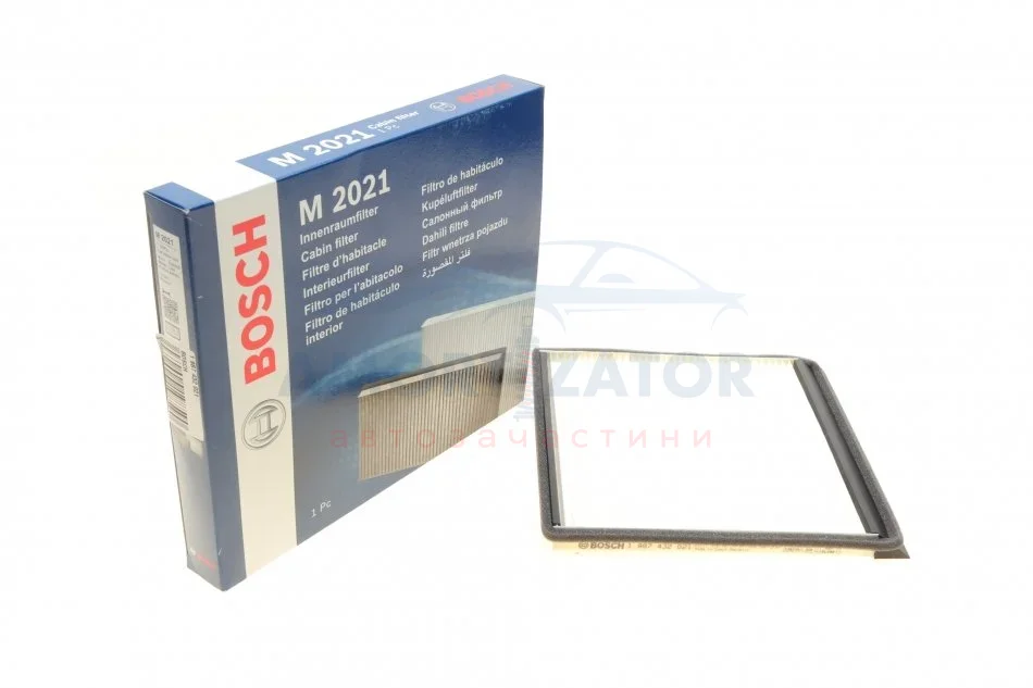 ПОВІТРЯНИЙ ФІЛЬТP САЛОНУ BOSCH 1 987 432 021 (фото 1)