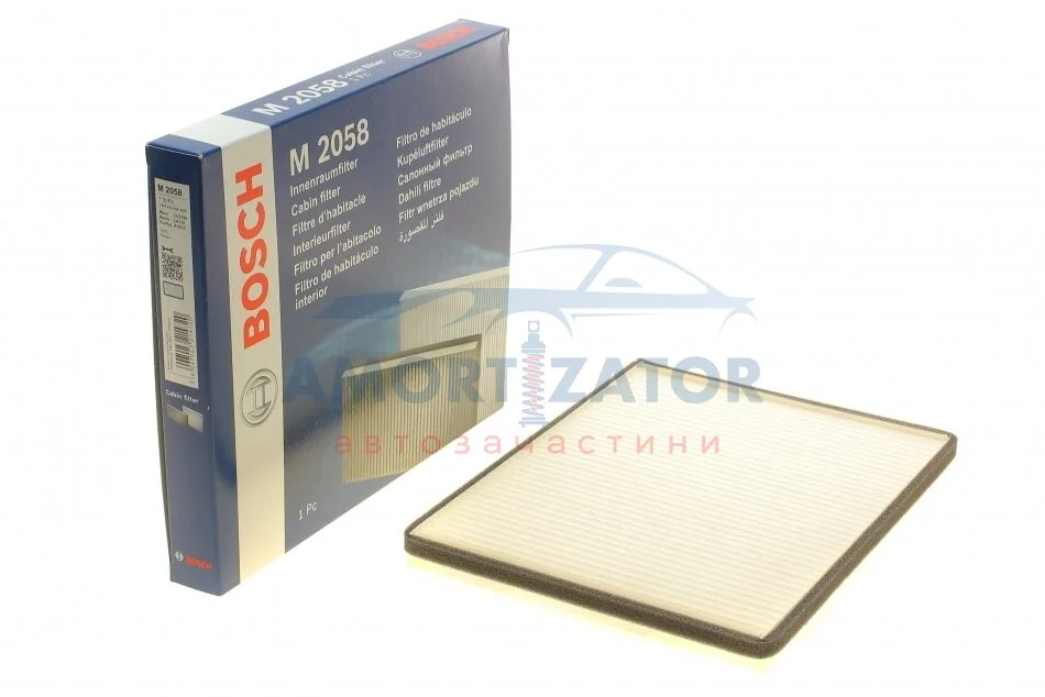 ПОВІТРЯНИЙ ФІЛЬТP САЛОНУ BOSCH 1 987 432 058 (фото 1)