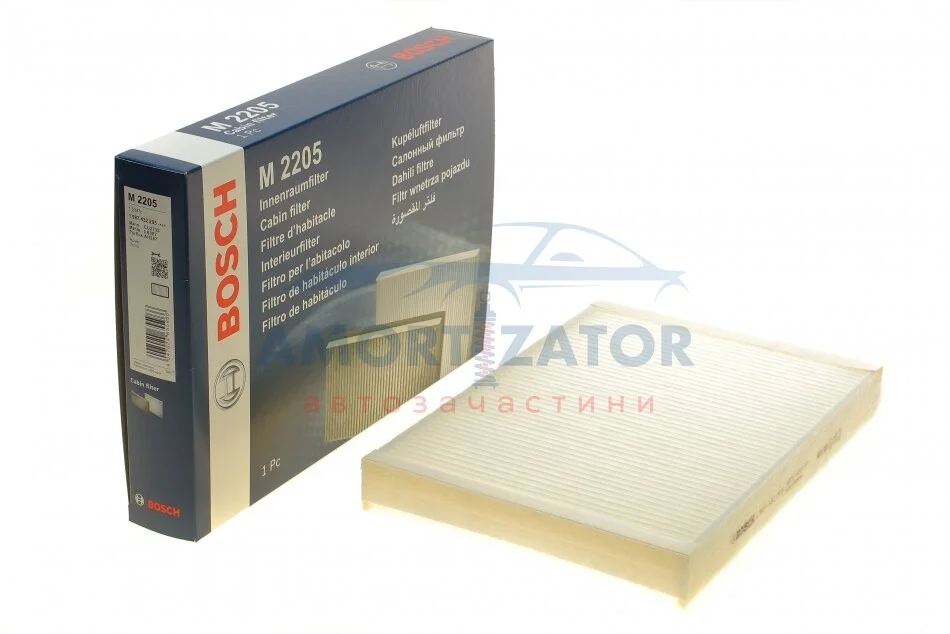 ФІЛЬТР САЛОНУ BOSCH 1 987 432 205 (фото 1)
