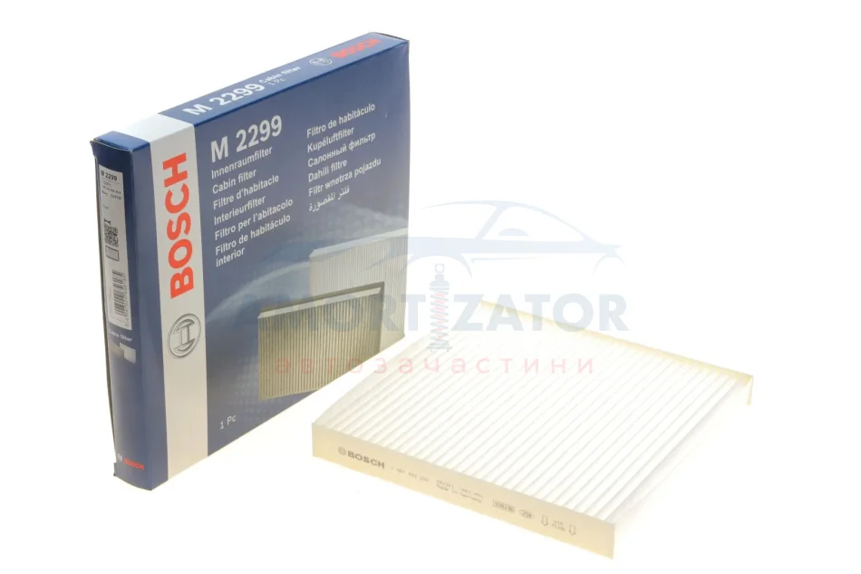 ФІЛЬТР САЛОНУ BOSCH 1 987 432 299 (фото 1)