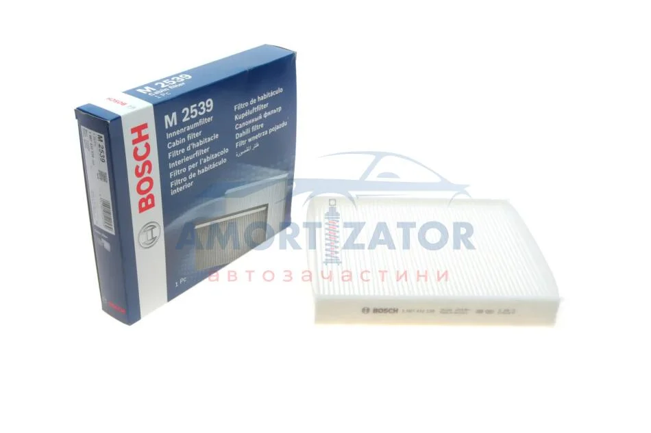 ПОВІТРЯНИЙ ФІЛЬТР САЛОНУ 1 987 432 539 BOSCH 1987432539 (фото 1)
