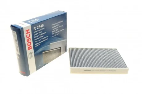 ФІЛЬТР САЛОНУ З АКТИВОВАНИМ ВУГІЛЛЯМ BOSCH 1 987 432 549