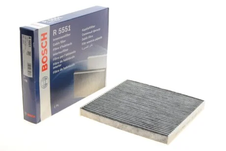 ФІЛЬТР САЛОНУ З АКТИВОВАНИМ ВУГІЛЛЯМ 1 987 435 551 BOSCH 1987435551