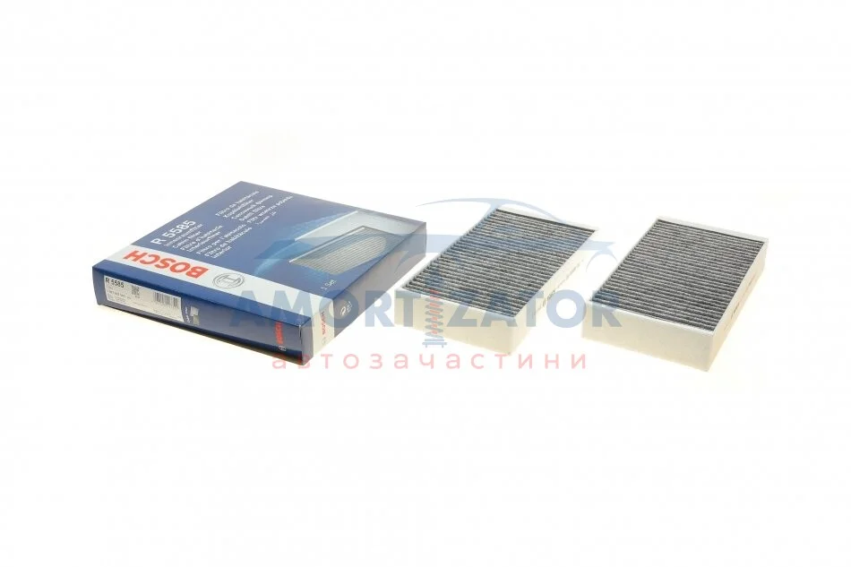 ФІЛЬТР САЛОНУ З АКТИВОВАНИМ ВУГІЛЛЯМ BOSCH 1 987 435 585 (фото 1)