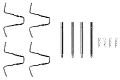 DB Р/к установки гальмівних колодок W123 79-85 BOSCH 1987474056