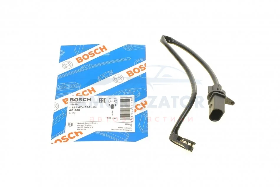 Датчик зношування колодок BOSCH 1 987 474 505 (фото 1)