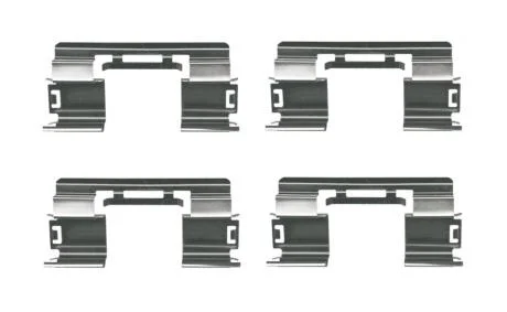 CHEVROLET установчий к-кт. гальм. колод. AVEO 1.2, CRUZE 1.4 13-, FORD TRANSIT CONNECT 1.6 TDCi, OPEL ASTRA J 1.4 09-15 BOSCH 1987474746