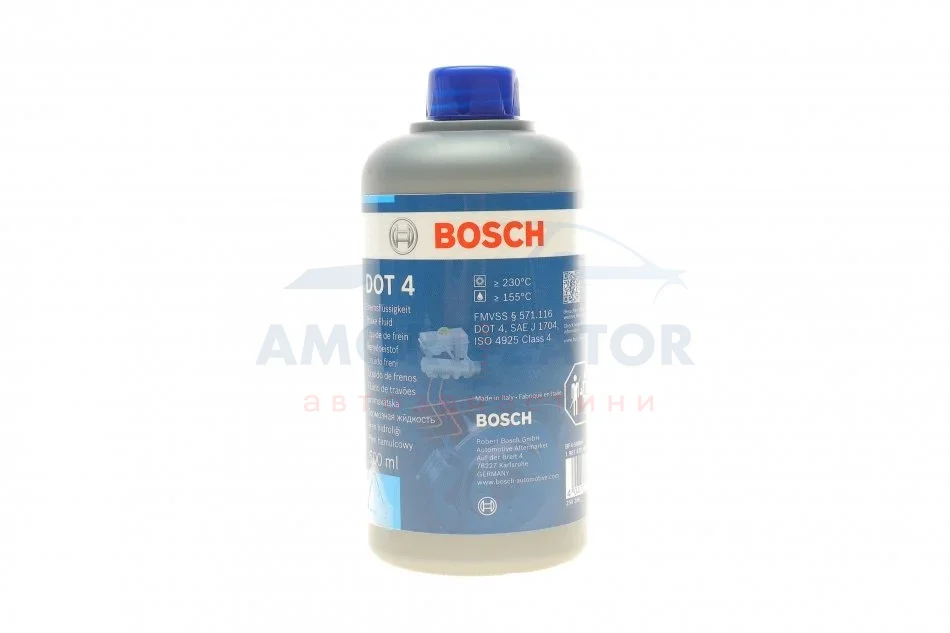 ГАЛЬМІВНА РІДИНА DOT4 0.5 L BOSCH 1 987 479 106 (фото 1)