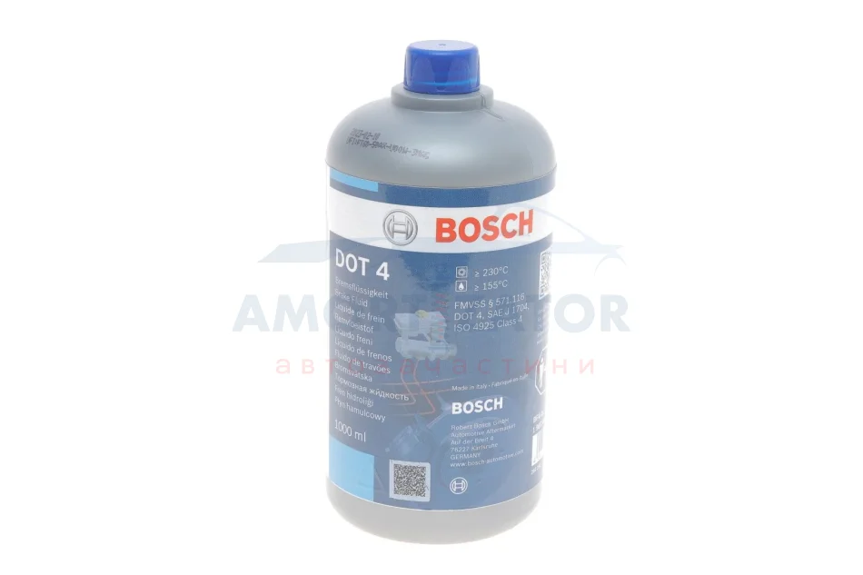 ГАЛЬМІВНА РІДИНА DOT4 1.0 L BOSCH 1 987 479 107 (фото 1)