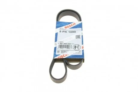 РЕМІНЬ П-КЛИНОВИЙ 5PK1090 1 987 946 023 BOSCH 1987946023