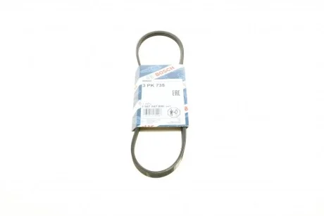 РЕМІНЬ П-КЛИНОВИЙ 3PK735 BOSCH 1 987 947 800