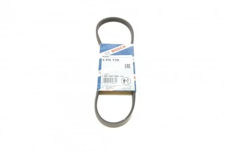РЕМІНЬ П-КЛИНОВИЙ 4PK735 BOSCH 1 987 947 890