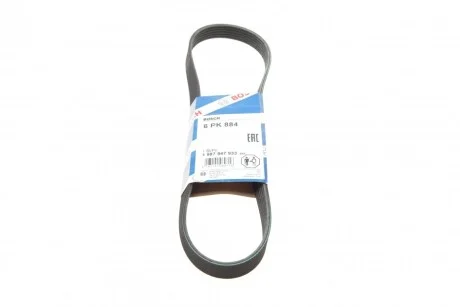 РЕМІНЬ П-КЛИНОВИЙ 6PK884 BOSCH 1 987 947 933