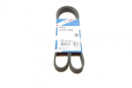 РЕМІНЬ П-КЛИНОВИЙ 6PK1165 BOSCH 1 987 947 945